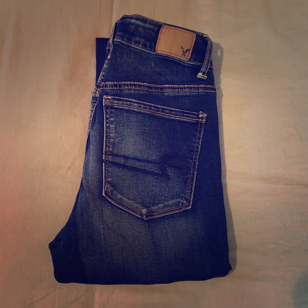 American Eagle women’s high rise jeggings. Size 4R